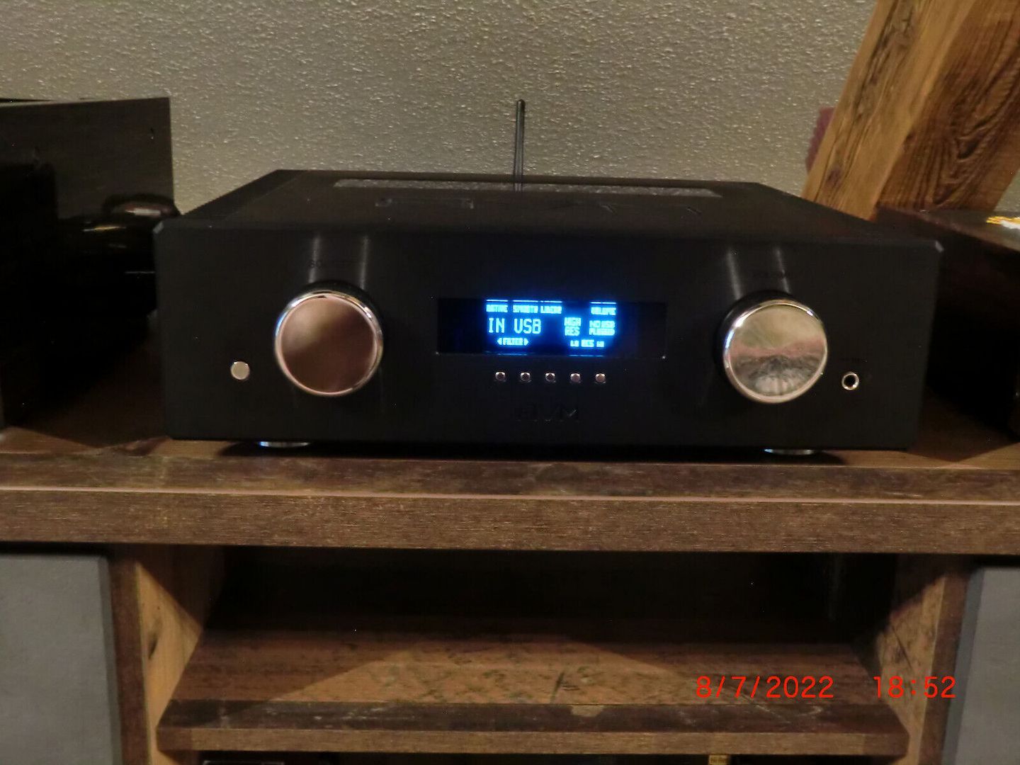 AVM OVATION A6.3 Schwarz - 2 x 330 Watt Vollverstärker