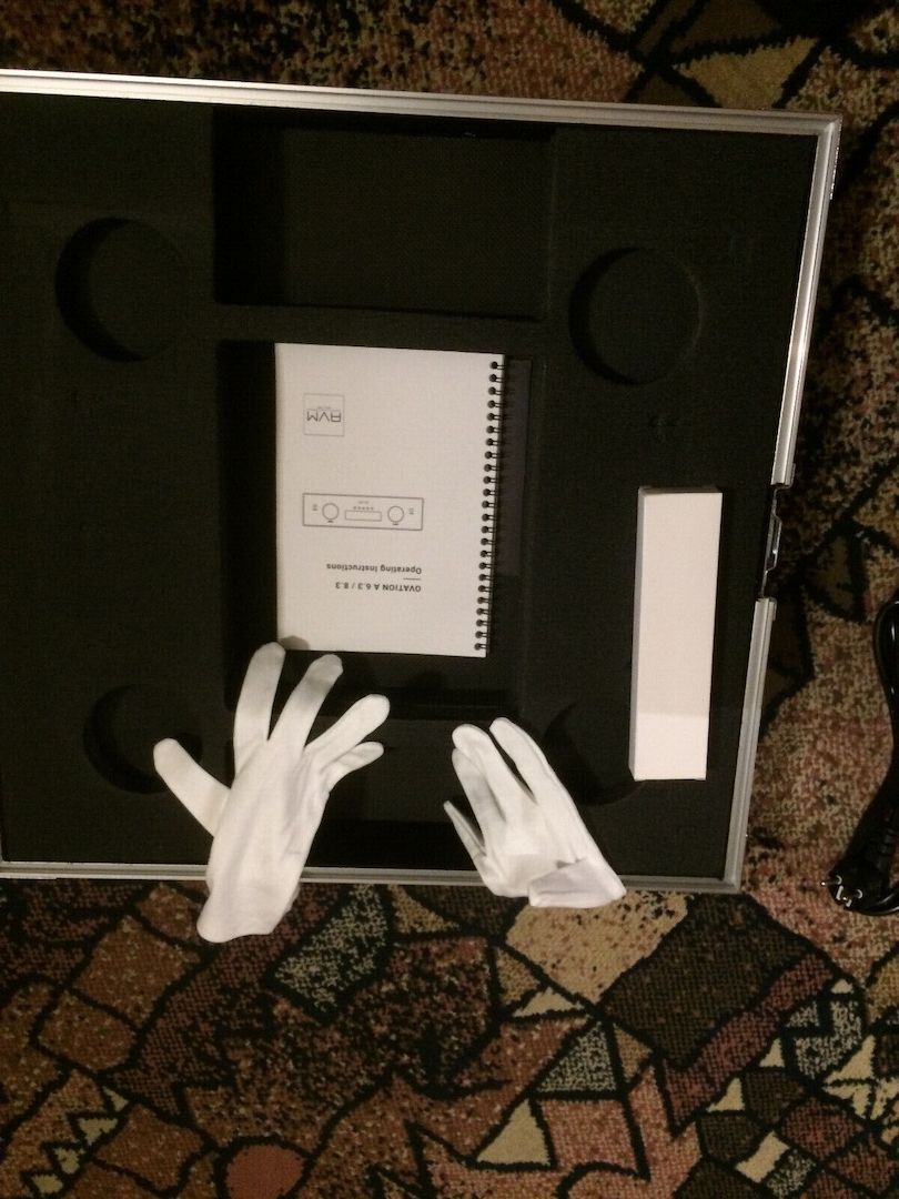 AVM OVATION A6.3 Schwarz - 2 x 330 Watt Vollverstärker