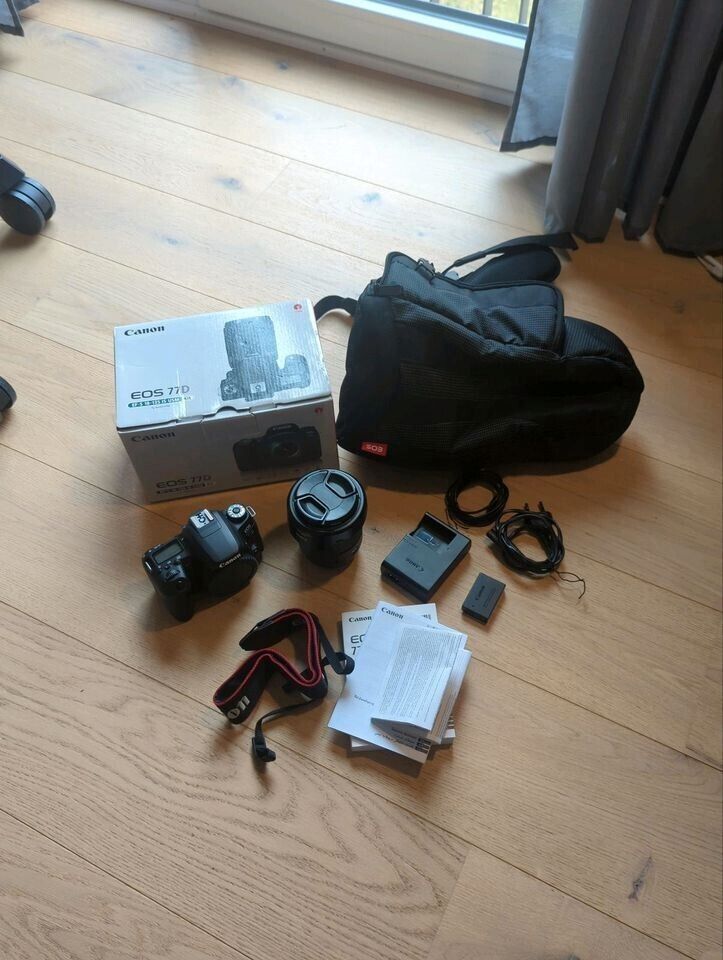 Canon  EOS 77D DSLR  Kamera