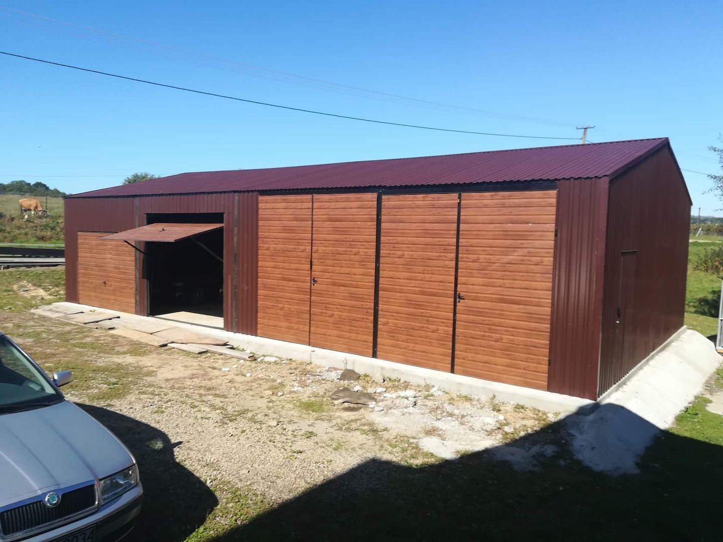 Blechhallen, Garagen und Carports, BlechGaragen, Metalgaragen