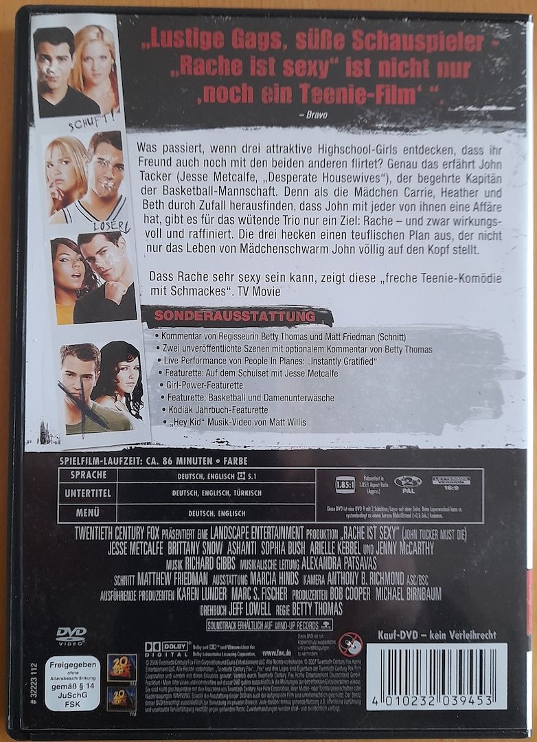 Rache ist Sexy - Wir kriegen dich John Tacker (DVD)