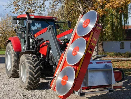 Astsäge Duo Heckenschere Hochentaster 700mm HM Traktor Radlader