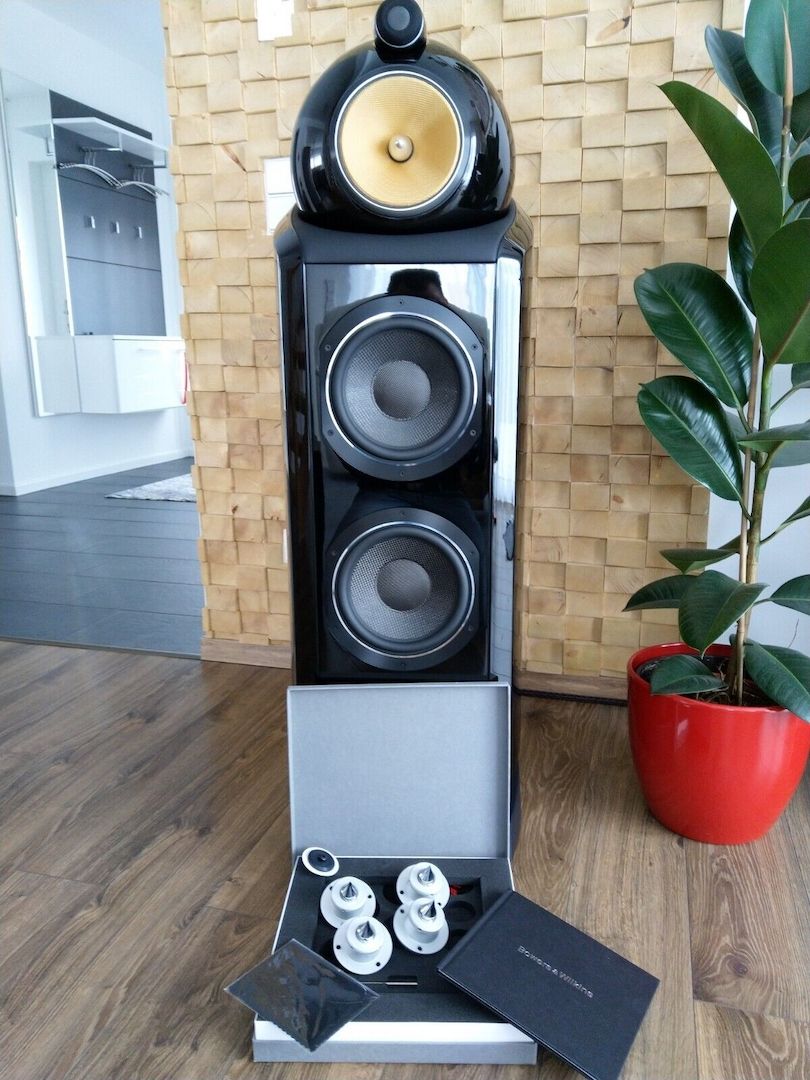 B&W 802 D2 / High-End Standlautsprecher / inkl. Zubehör & OVP
