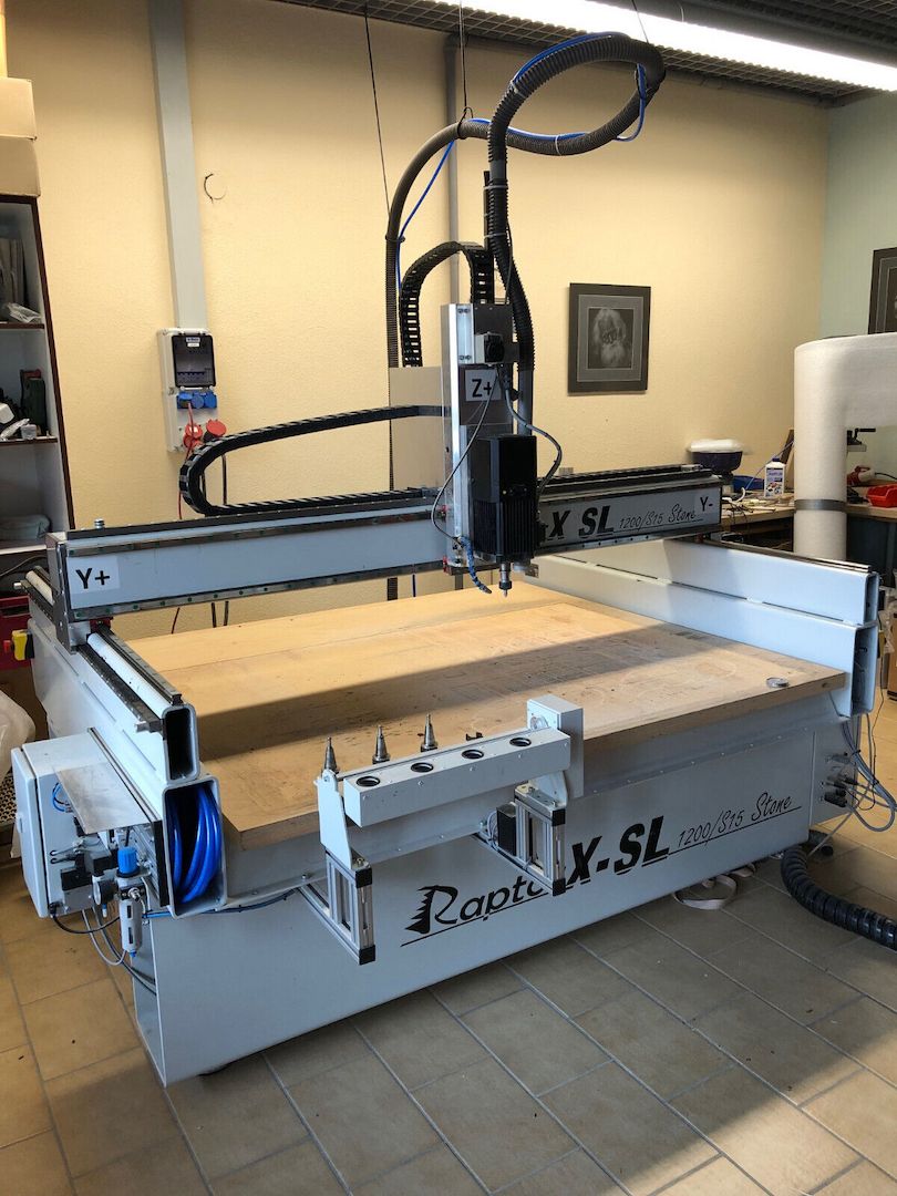 CNC-Step Raptor X SL 1200/S15 Stone Portalfräse