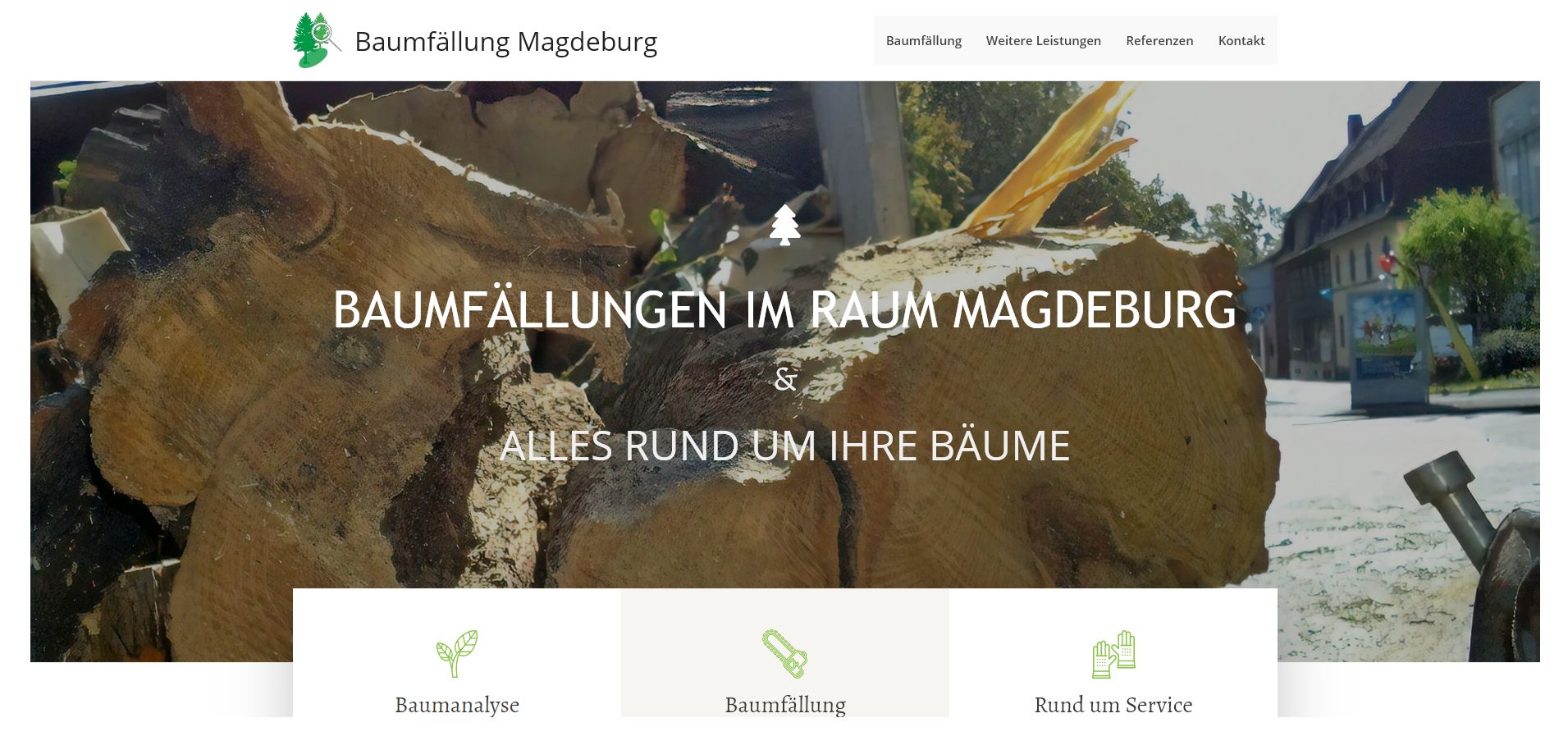 Junges Baumkletterteam fällt Ihre schwierigsten 🌳 Bäume.