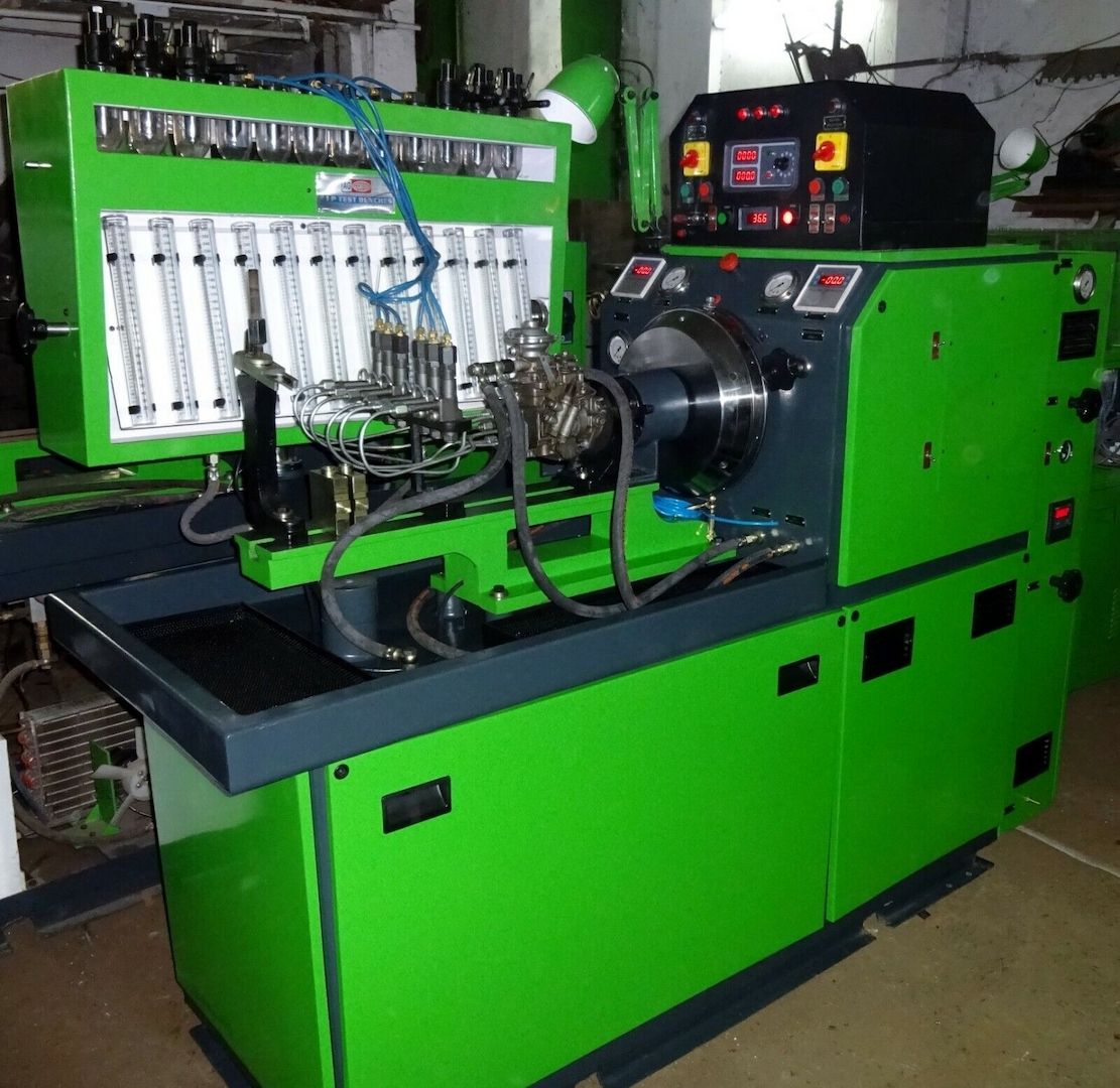 12 Zylinder Diesel Einspritzpumpen Prüfstand, Modell: EPS 1200 E - AG Precision 12 Zylinder Diesel Einspritzpumpen Prüfstand, Modell: EPS 1200 E - AG Precision