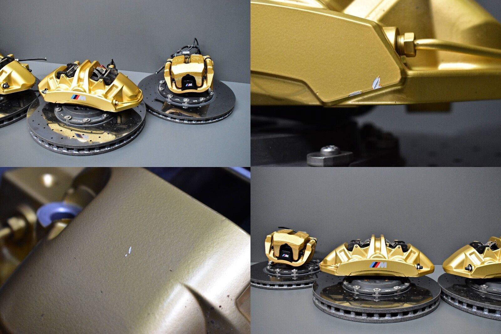 BMW M3 G80 M4 G82 BREMSEN BREMSSÄTTEL BRAKES CALIPER DISC CERAMIC CARBON 2977km!