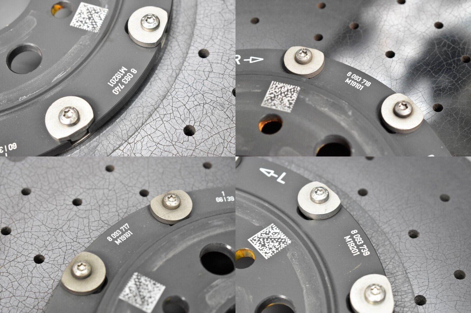 BMW M3 G80 M4 G82 BREMSEN BREMSSÄTTEL BRAKES CALIPER DISC CERAMIC CARBON 2977km!