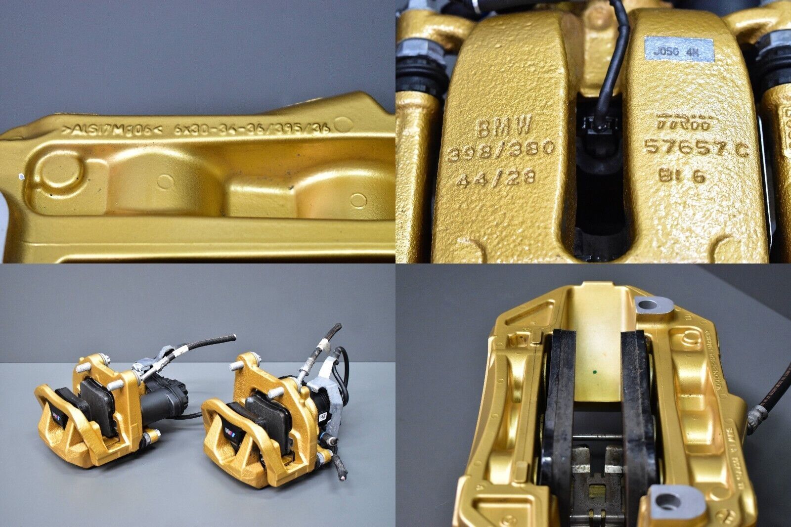 BMW M3 G80 M4 G82 BREMSEN BREMSSÄTTEL BRAKES CALIPER DISC CERAMIC CARBON 2977km!