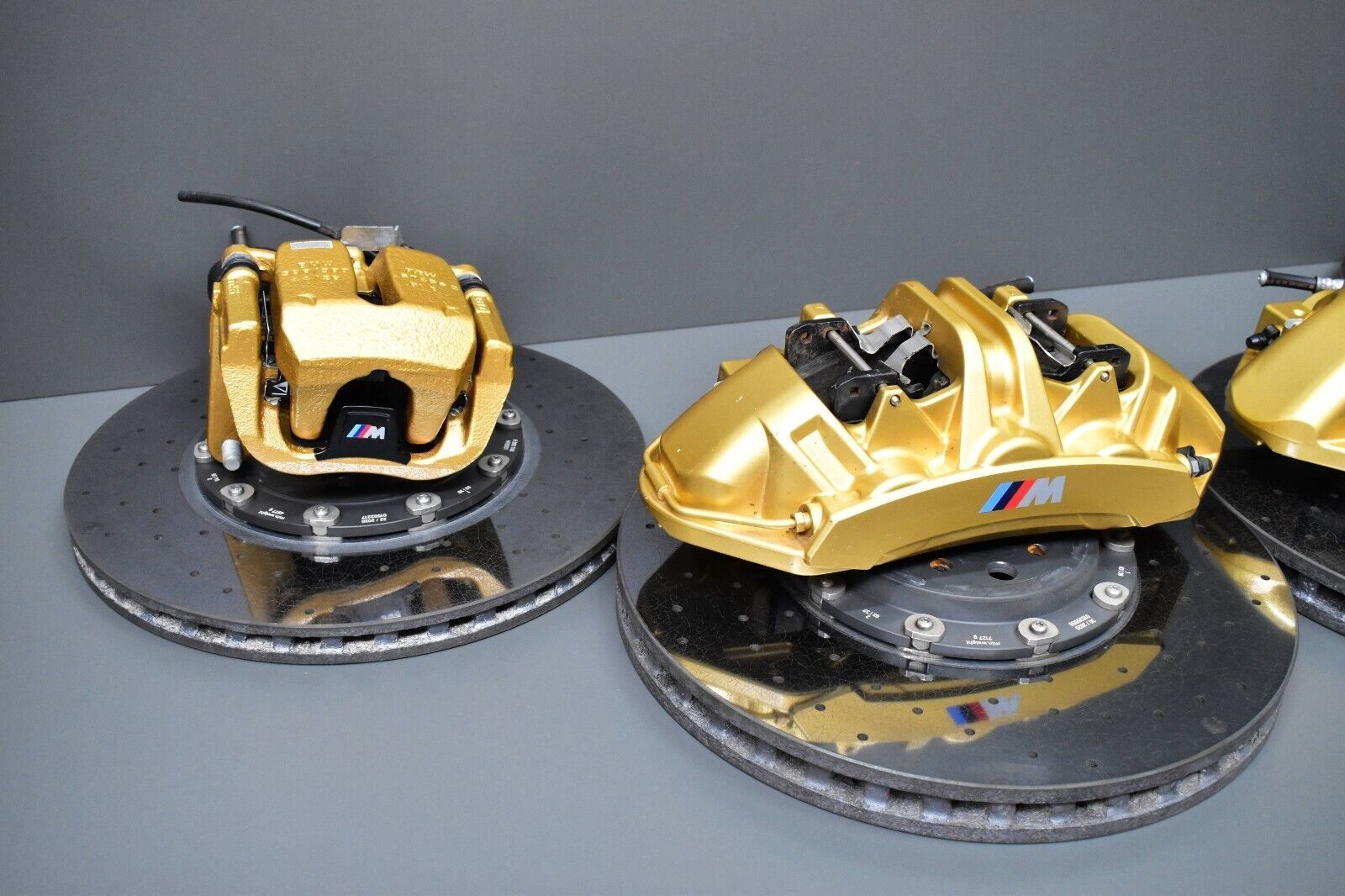 BMW M3 G80 M4 G82 BREMSEN BREMSSÄTTEL BRAKES CALIPER DISC CERAMIC CARBON 2977km!