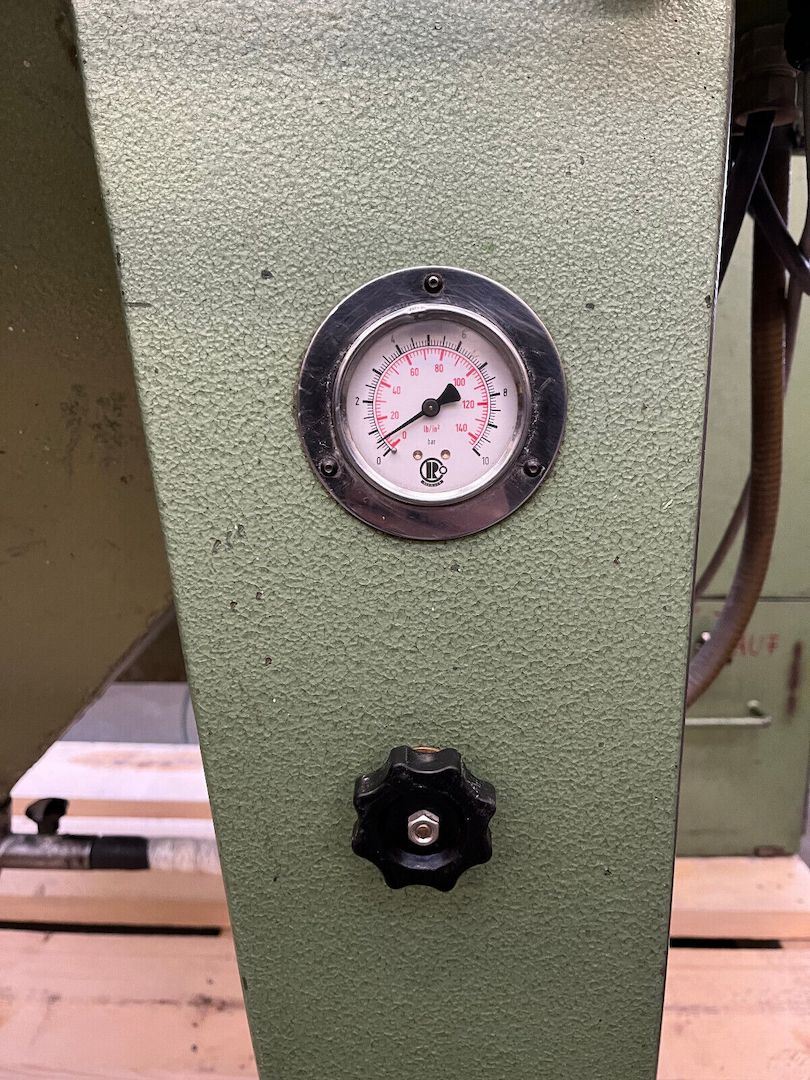 Auer ST 1000 PS Injektor-Strahlkabine Glasperlen Strahlanlage Sandstrahlkabine