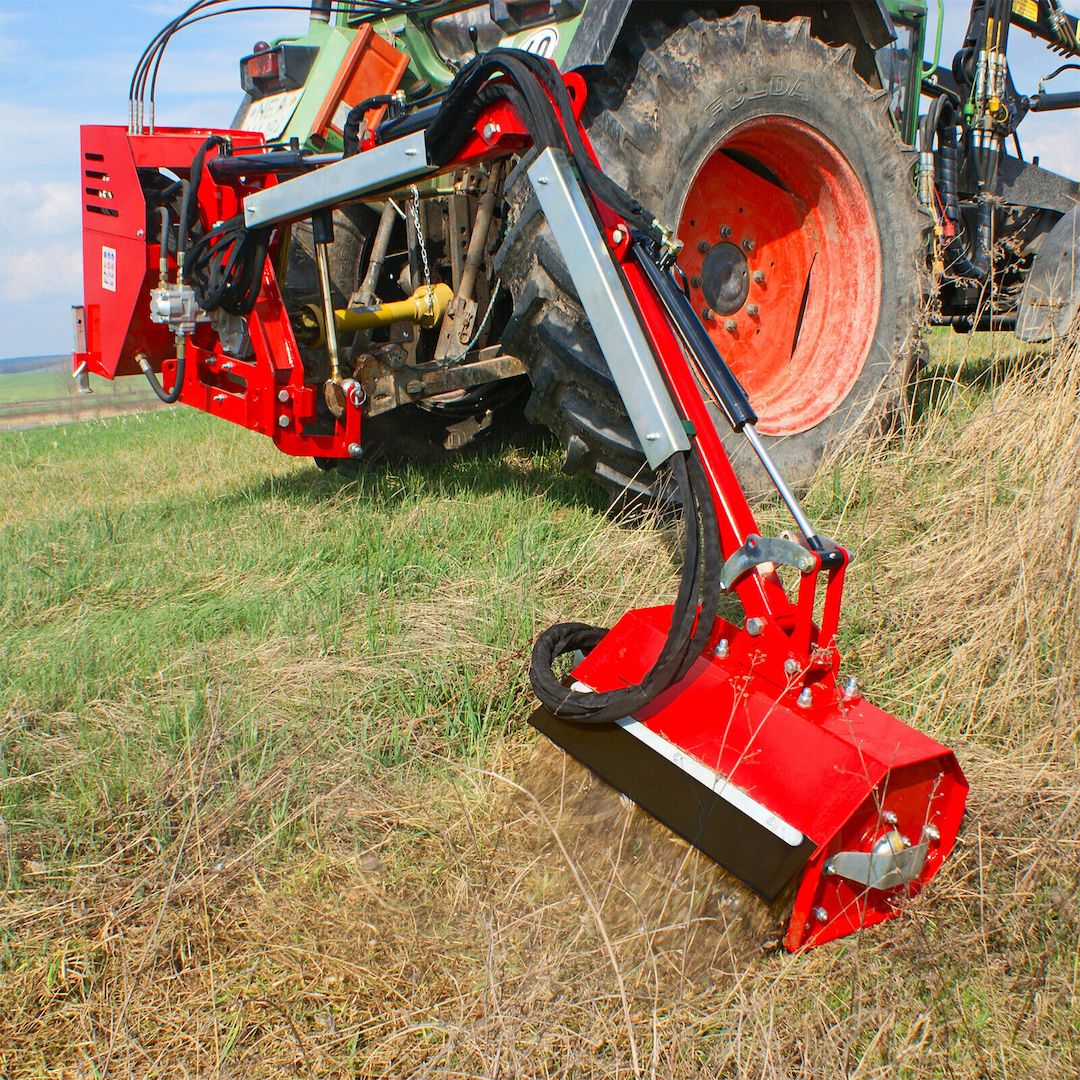 Böschungsmulcher Mulcher Böschungsmäher Mulchbreite 60 cm Höhe Ausleger 300 cm