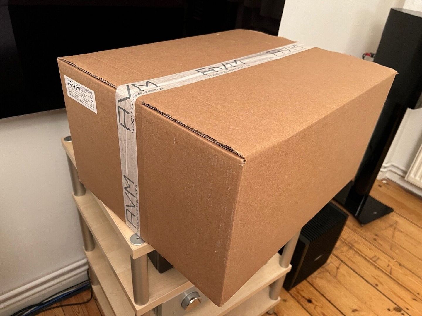 EVOLUTION CS 5.3 in schwarz 2x350 W Röhren-Vorstufe