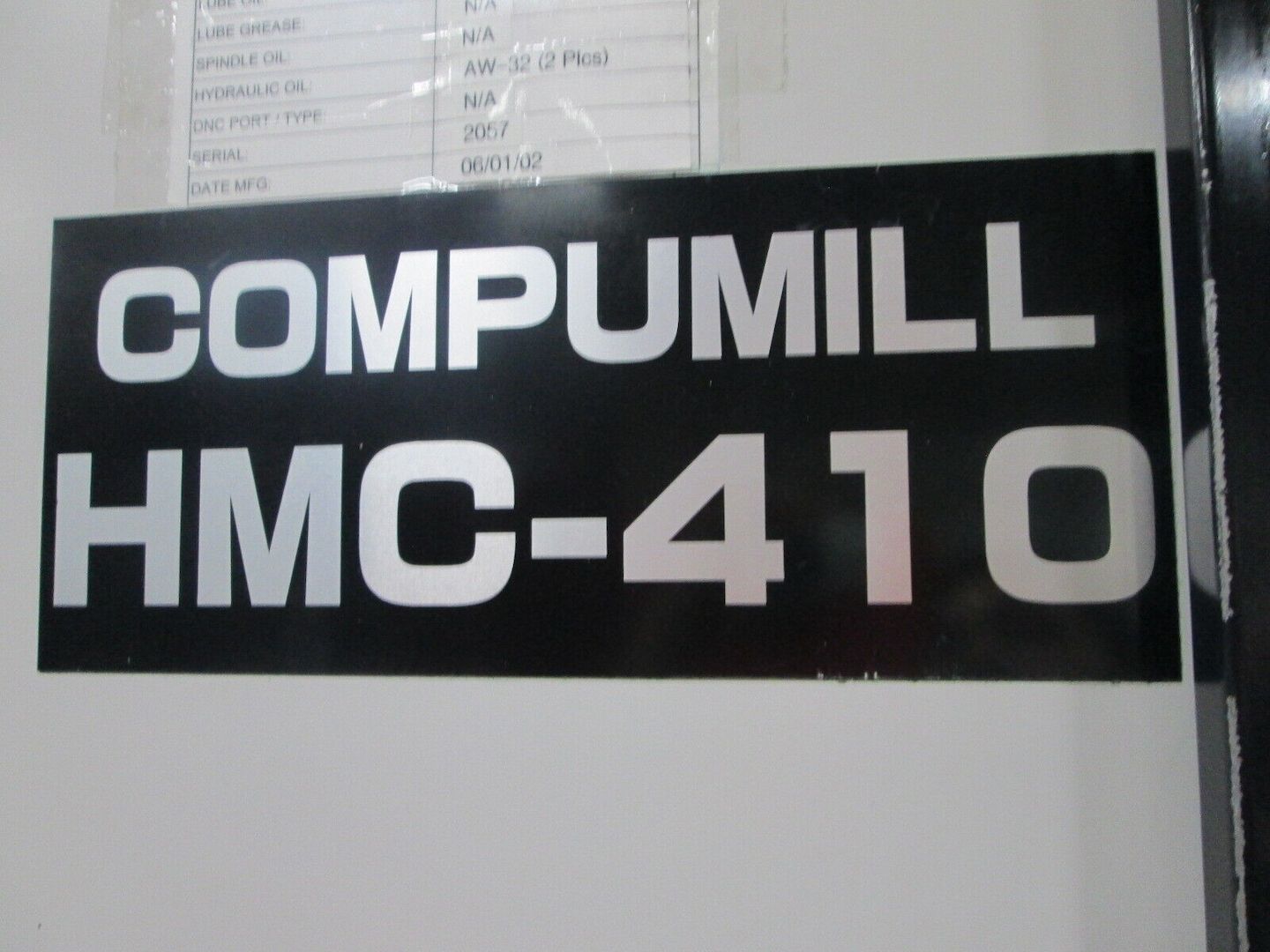 Compumill HMC-410 40.6cmX 40.6cmPallet CNC Horiz Maschine Zentrum W / 18iM Cntrl