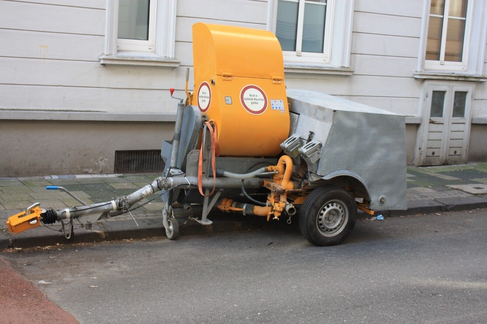 Putzmeister p13 DMR Putzmaschine, Fließestrichpumpe