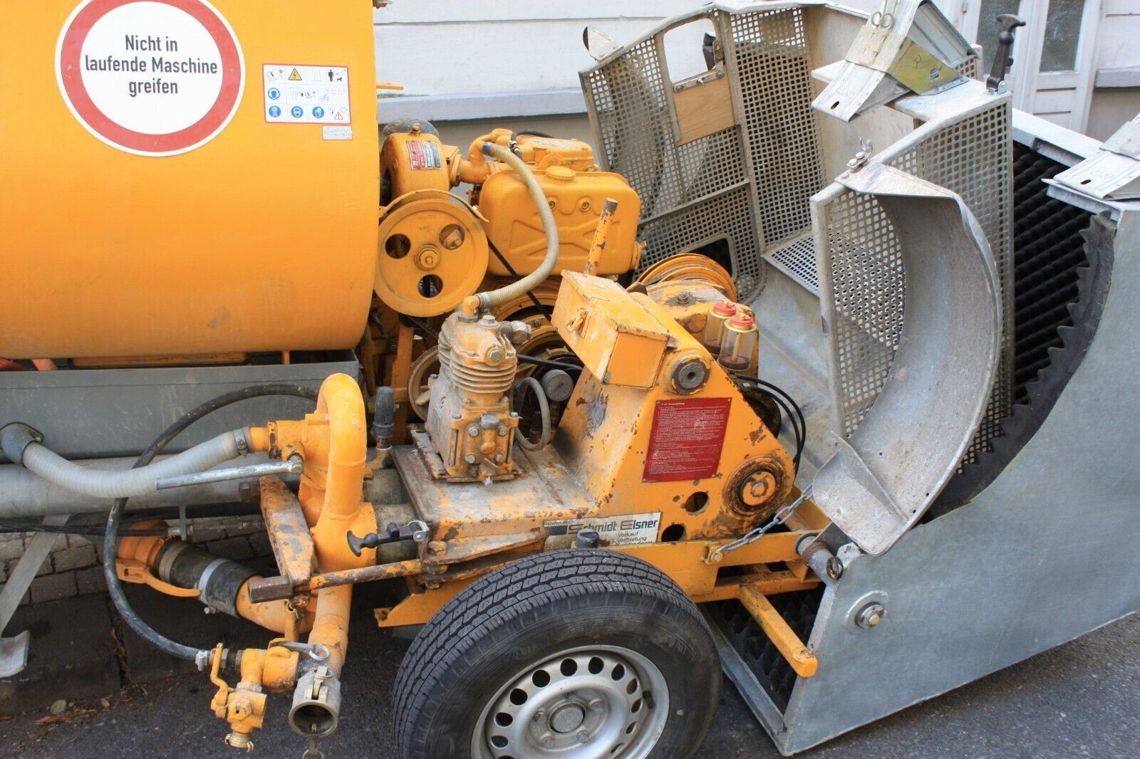 Putzmeister p13 DMR Putzmaschine, Fließestrichpumpe