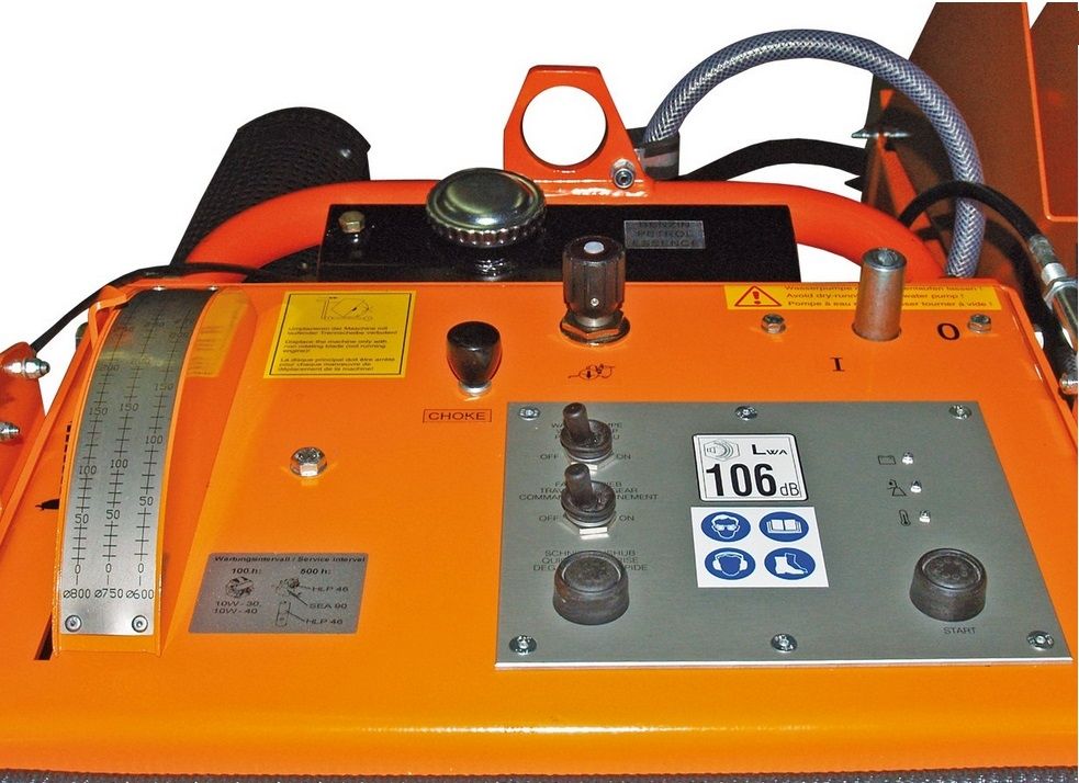 GÖLZ FS250B Benzin Fugenschneider 800mm Bodensäge mit Honda GX690 Motor 25PS