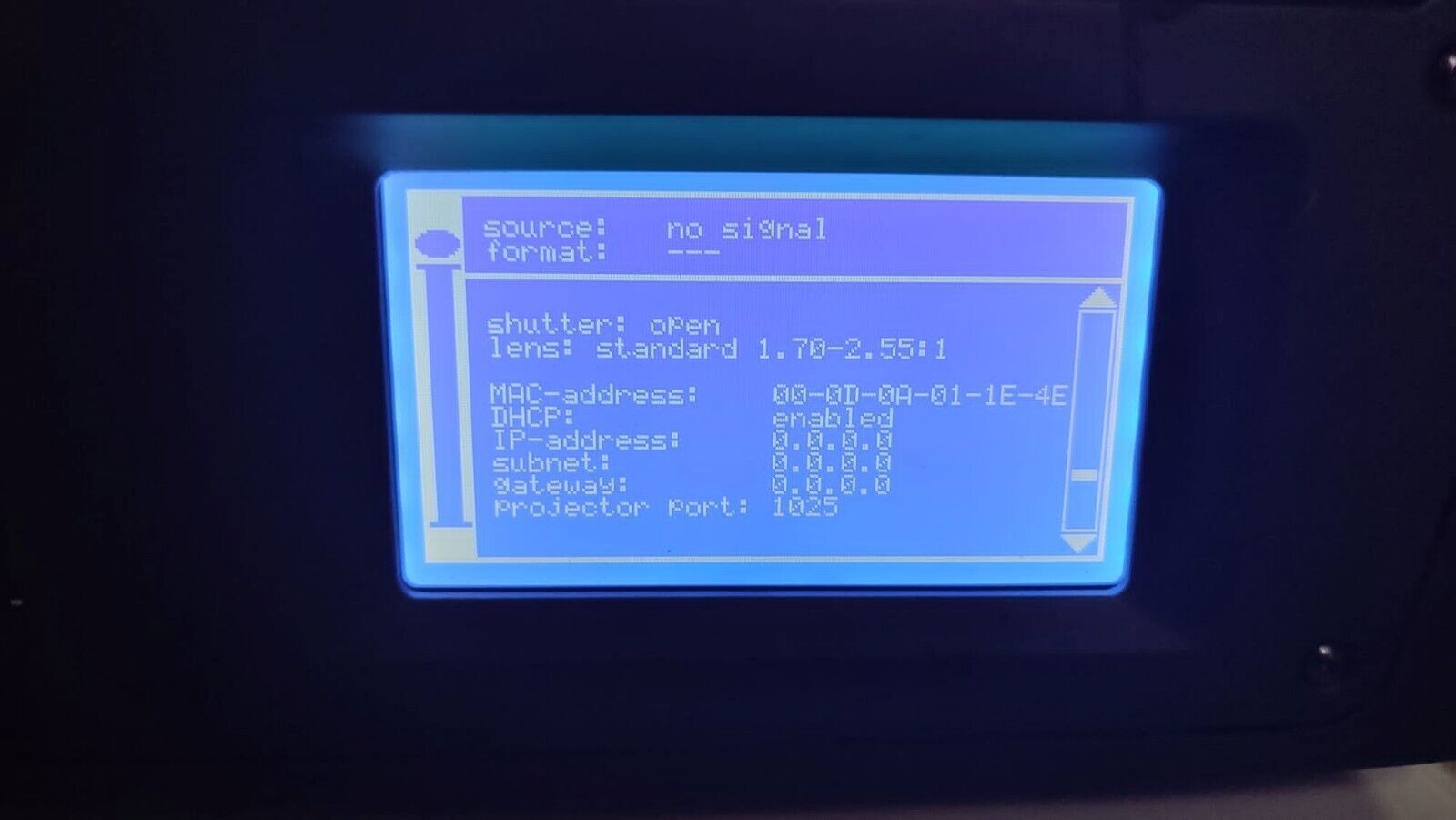 Projectiondesign F85