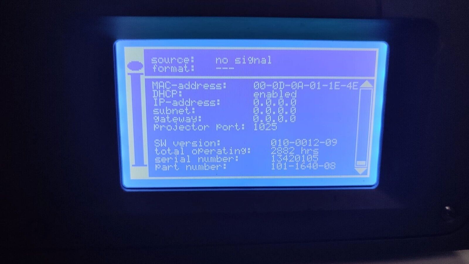 Projectiondesign F85