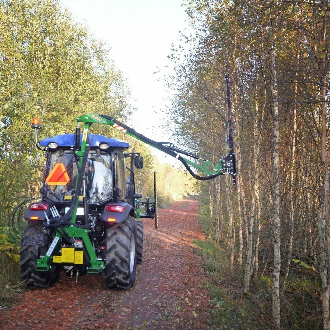 Heckenschere Schere mit Arm 160cm Schlepper Dreipunk Heckenschneider hydraulisch