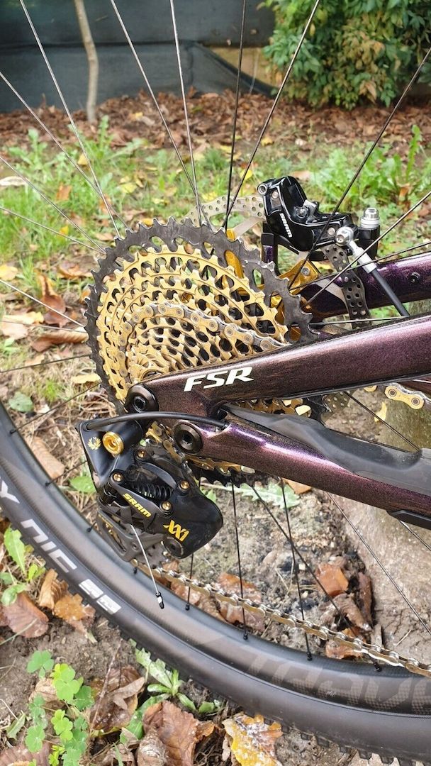 MTB Specialized Stumpjumper S-Works CF, size Large, Metal violet, Modello 2019