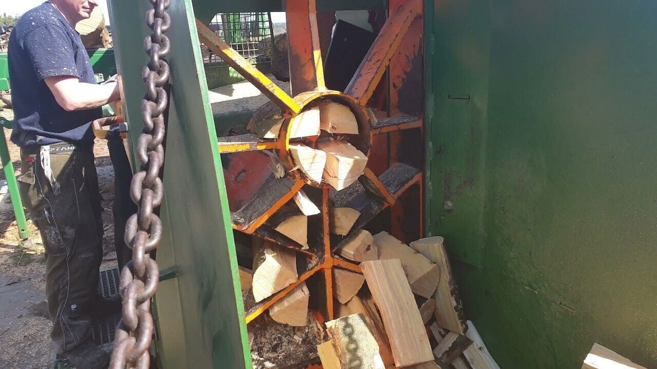 Mobiler Posch Sägespaltautomat SpaltFix K3800 Baujahr 2008 6er 12er Spalt Kreuz