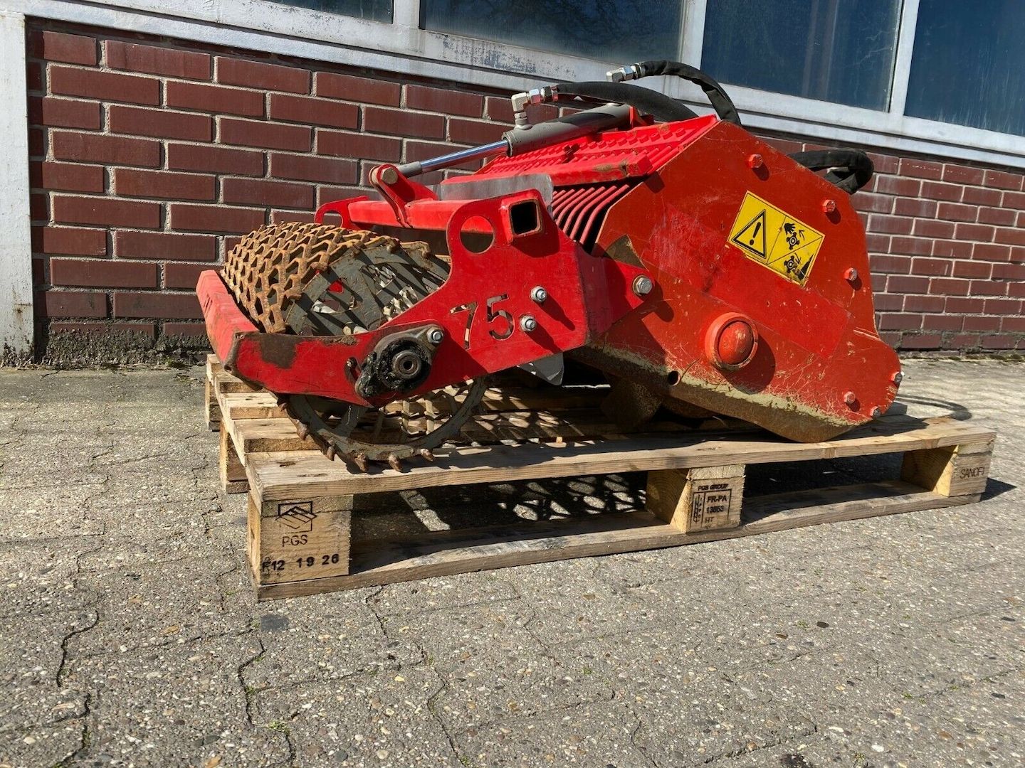 RotaDairon STM 75 Bodenbearbeitung Rotadairon-Aufsatz Umkehrfräse gebraucht