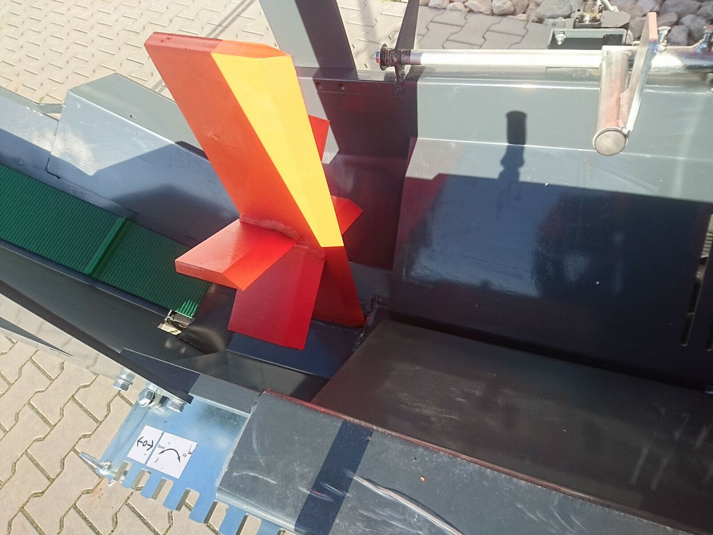 Sägespaltautomat RM7-12TEA 2 x Förderband Sägespalter Brennholzaufbereitung