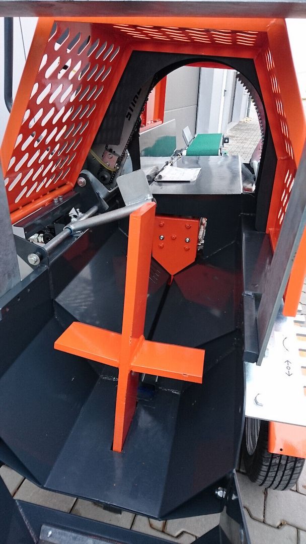 Sägespaltautomat RM7-12TEA 2 x Förderband Sägespalter Brennholzaufbereitung