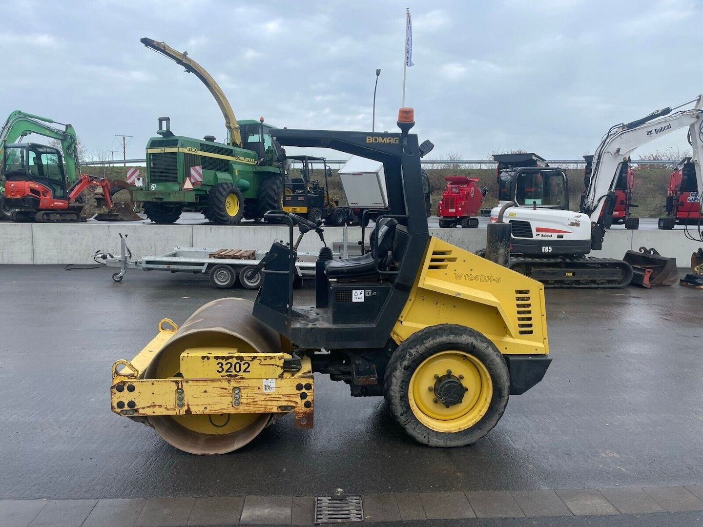Bomag Walze - Walzenzug BW124DH-3 Bomag Walze - Walzenzug BW124DH-3