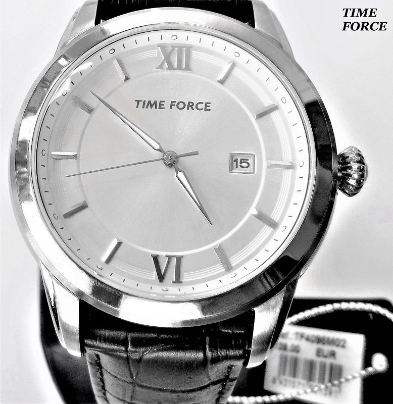 Elegante, große Herren Uhr Time Force NEU OVP.