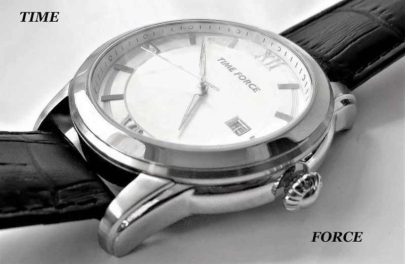 Elegante, große Herren Uhr Time Force NEU OVP.