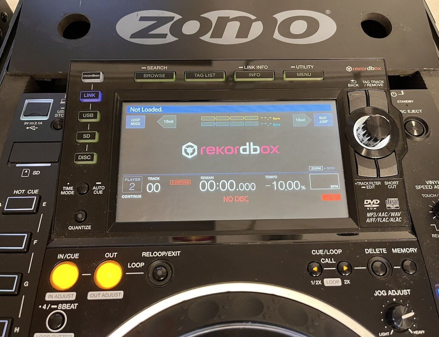 2x Pioneer CDJ 2000 nexus 2 | Multiplayer/CD-Player | 2 Stück inkl. Zomo Case