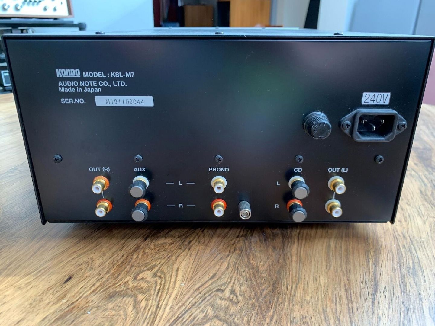 Kondo KSL-M7 Pre mit mm Phono Kondo Einbau in Japan
