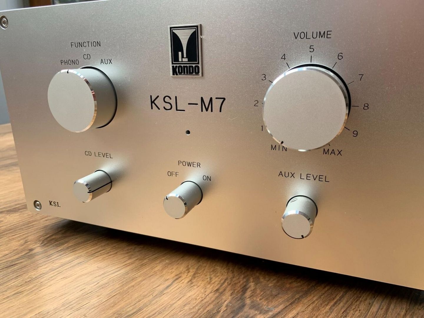 Kondo KSL-M7 Pre mit mm Phono Kondo Einbau in Japan
