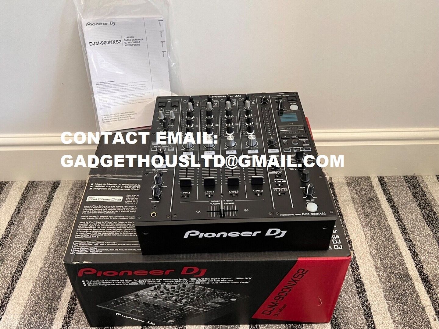 Pioneer CDJ-3000 Multi-Player ,Pioneer DJM-A9 DJ Mixer, Pioneer DJM-V10-LF DJ Mixer, Pioneer DJM-S11