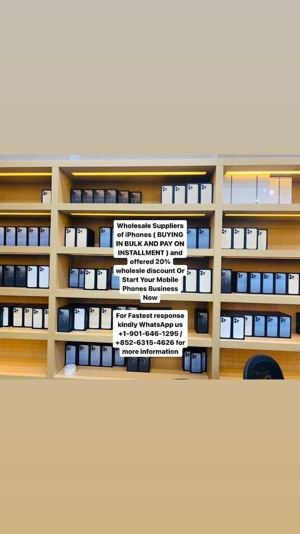 Starten Sie Ihr Mobiltelefongeschäft jetzt auf Ratengroßhandel Lieferanten von Apple iPhones