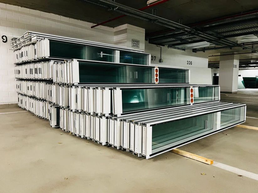 Clestra Systemtrennwände (4700m) / Trennwände / Raumteiler