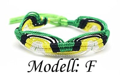 Freundschaft Armbänder in samtigen Farben