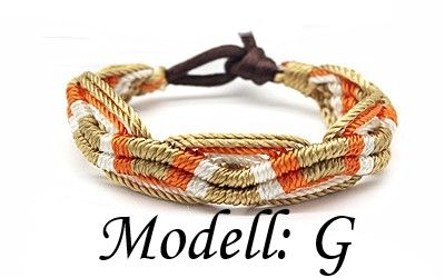 Freundschaft Armbänder in samtigen Farben