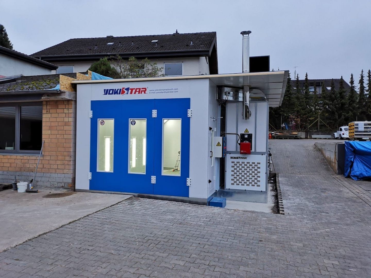 Lackierkabine Yoki Star OJADE T Lackieranlage