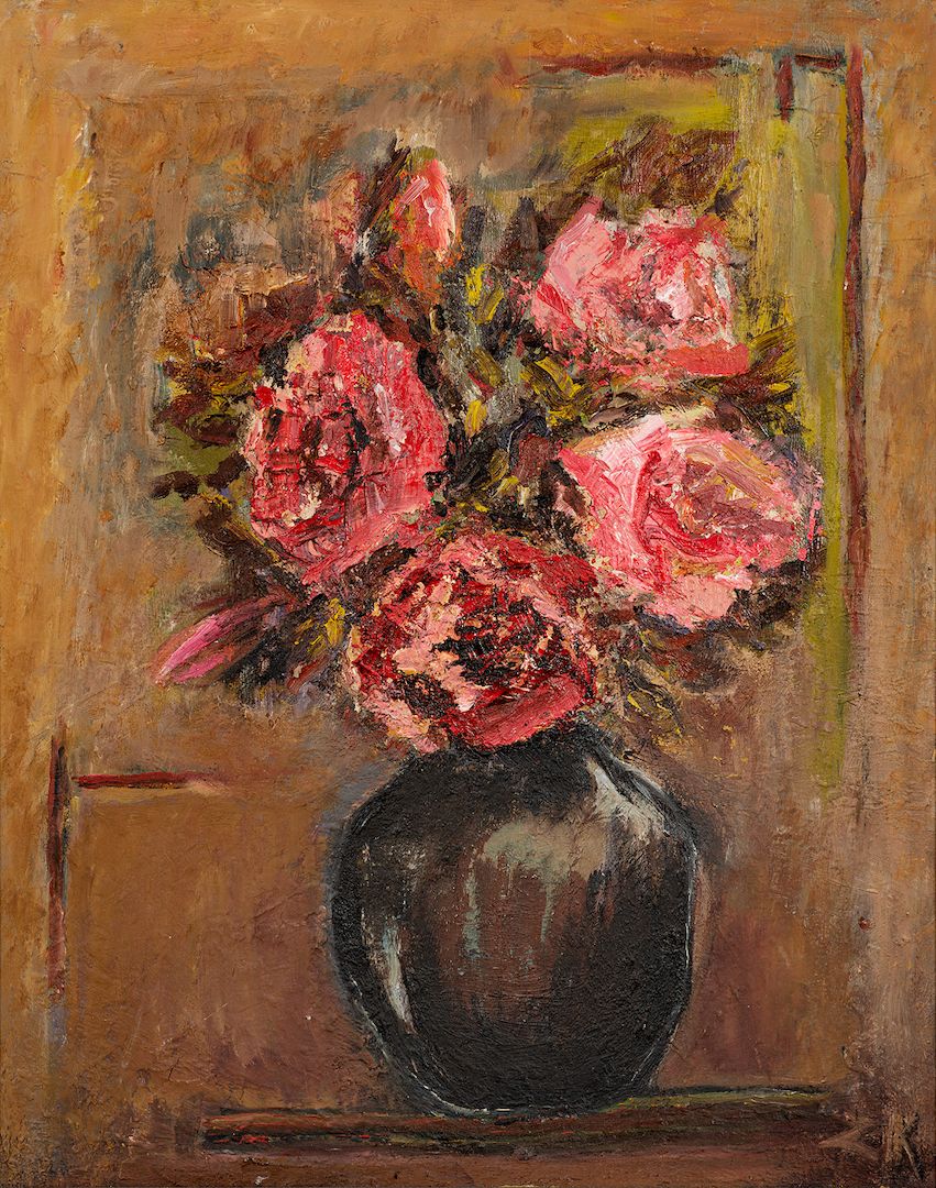 Reproduktion 40x50 Blumen III Bild Kunstwerk auf Kunstdruckpapier hochwertig