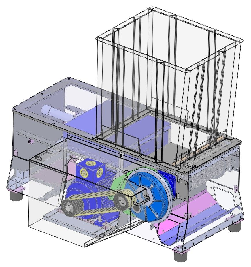 Wertstoffzerkleinerer Hacker Holzzerkleinerer Häcksler Shredder MHR630-1