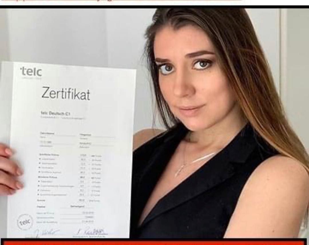 Goethe- und Telc-Zertifikat ohne Prüfung kaufen. WhatsApp: +1 714 406 3335