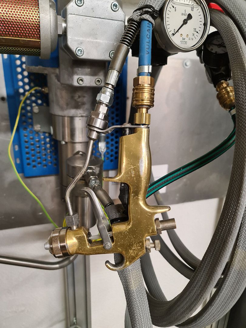 Airless Airmix Lackiergerät ,Merkur 3050, Graco, Lackierpistole MVX Kremlin