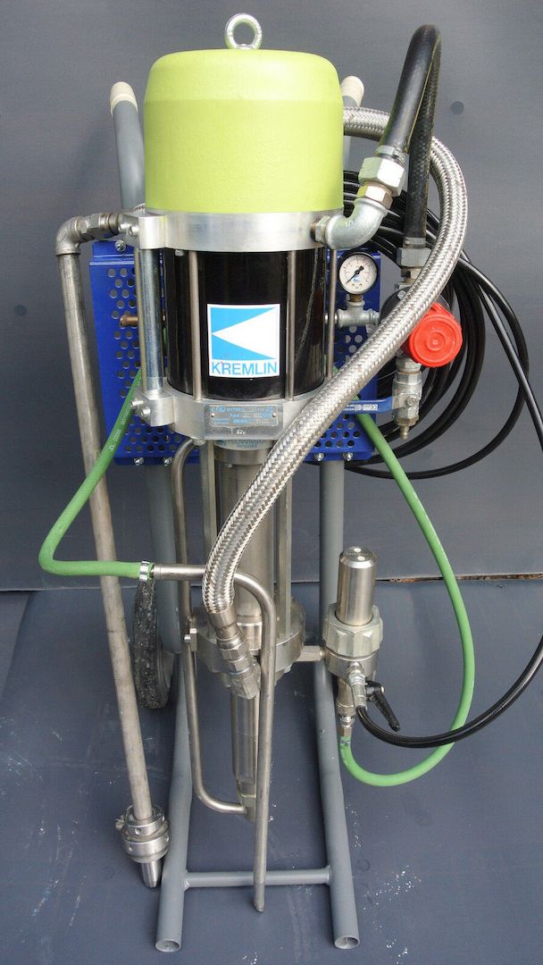 Airless Lackiergerät , Faltenbalgpumpe, Kremlin 2580F
