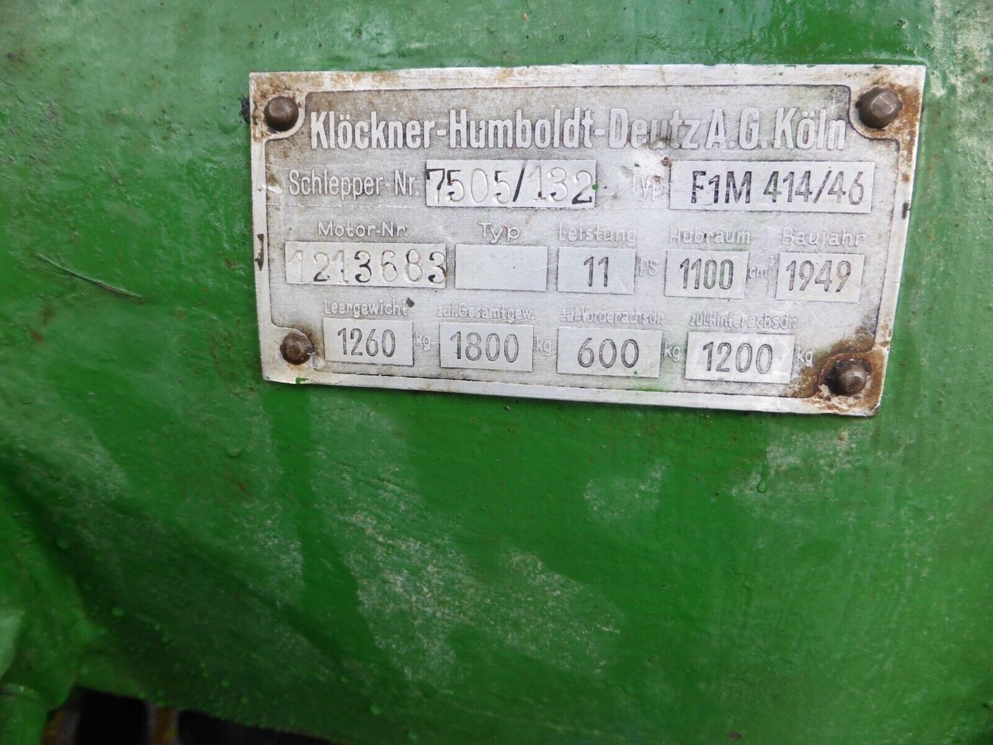 deutz Oldtimer traktor schlepper