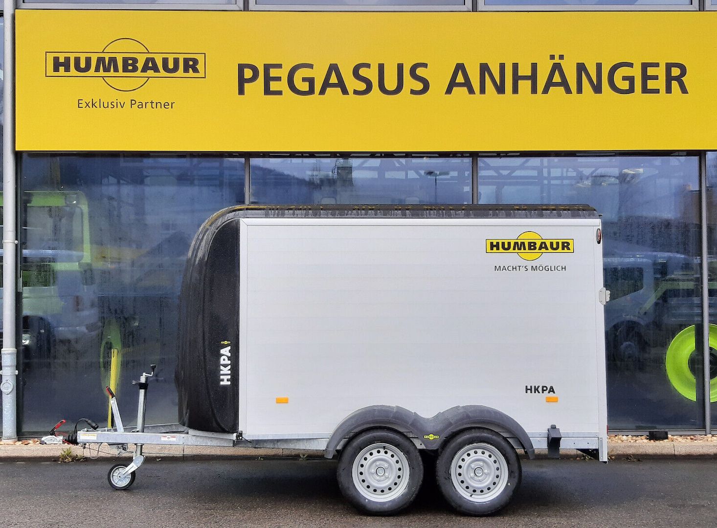 Humbaur HKPA 263217 Kofferanhänger VollAlu Poly 2,6to.