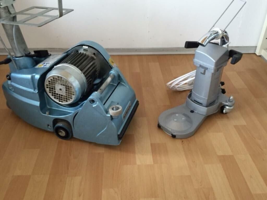 Künzle & Tasin Parkettschleifmaschine Skorpion +Randschleifer RSM