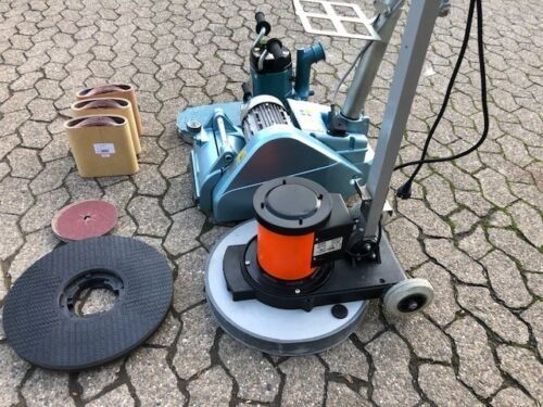 Künzle & Tasin Parkettschleifmaschinen Skorpion + Pegasus + Numatic NMD Teller+